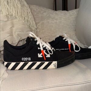 Off-White Monochrome Arrow Sneakers